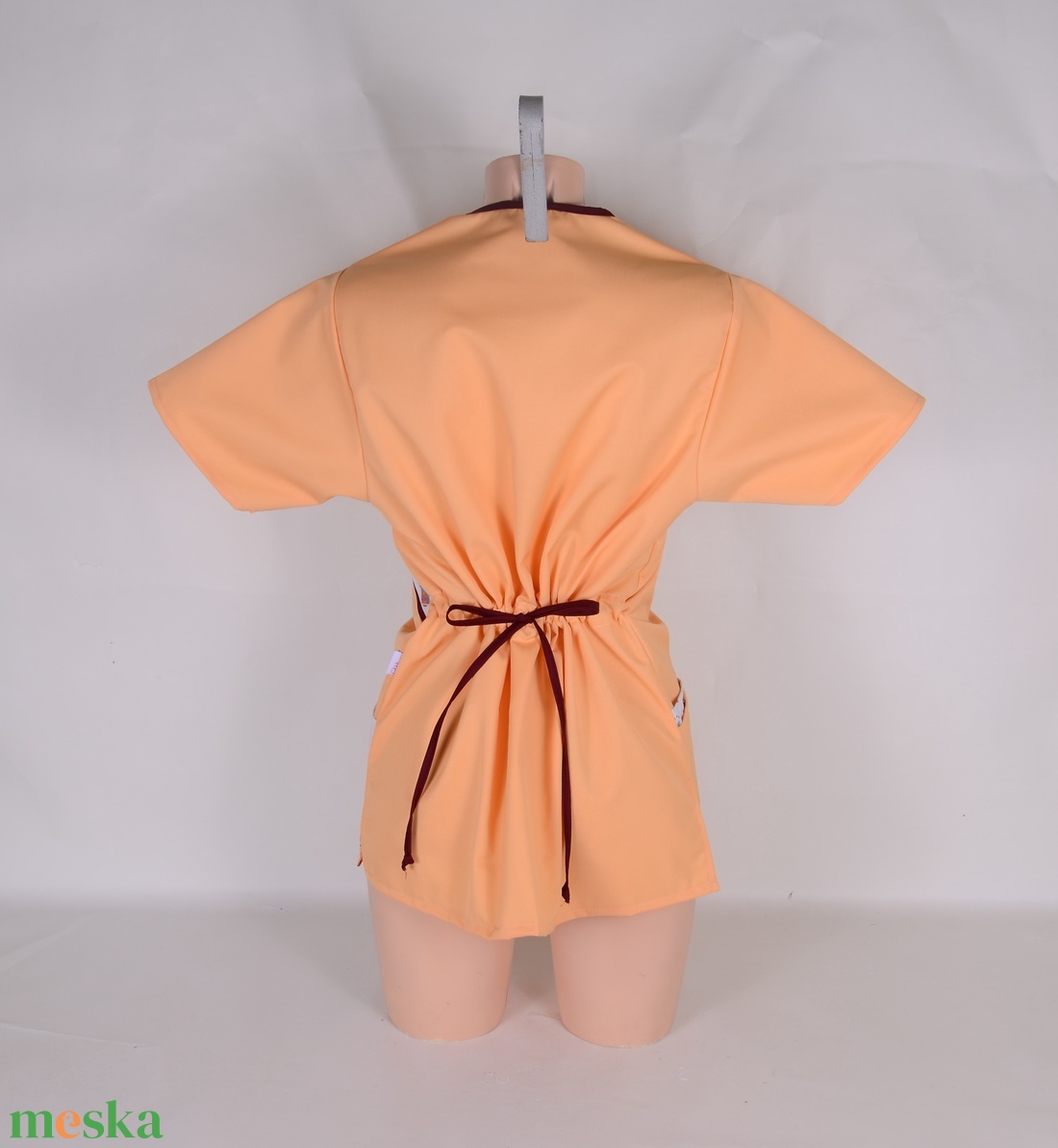 S Cica mintás tunika egészségügyi/óvónői/szépségipari munkaruha - ruha & divat - munkaruha - Meska.hu