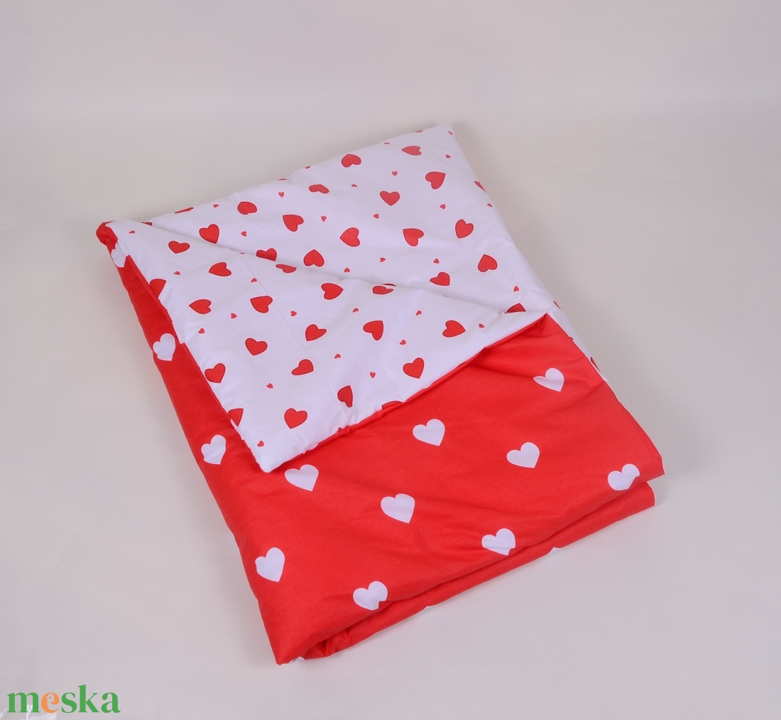 Szivecske Ágynemű babának vagy oviba - játék & sport - ovis felszerelés - ovis ágynemű - Meska.hu