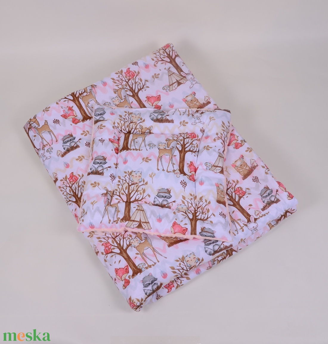 Erdei állatok Ágynemű ovis  - játék & sport - ovis felszerelés - ovis ágynemű - Meska.hu