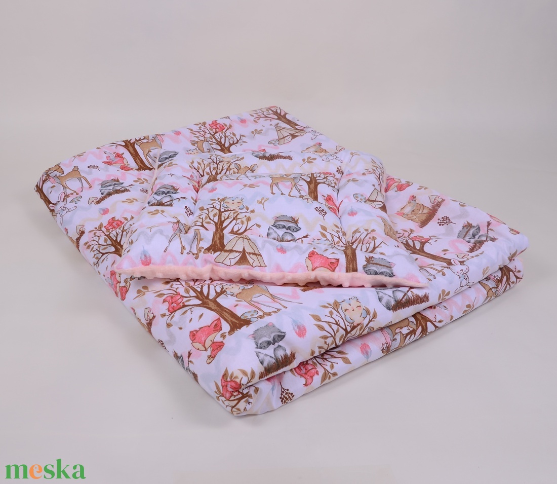 Erdei állatok Ágynemű babának vagy oviba - játék & sport - ovis felszerelés - ovis ágynemű - Meska.hu