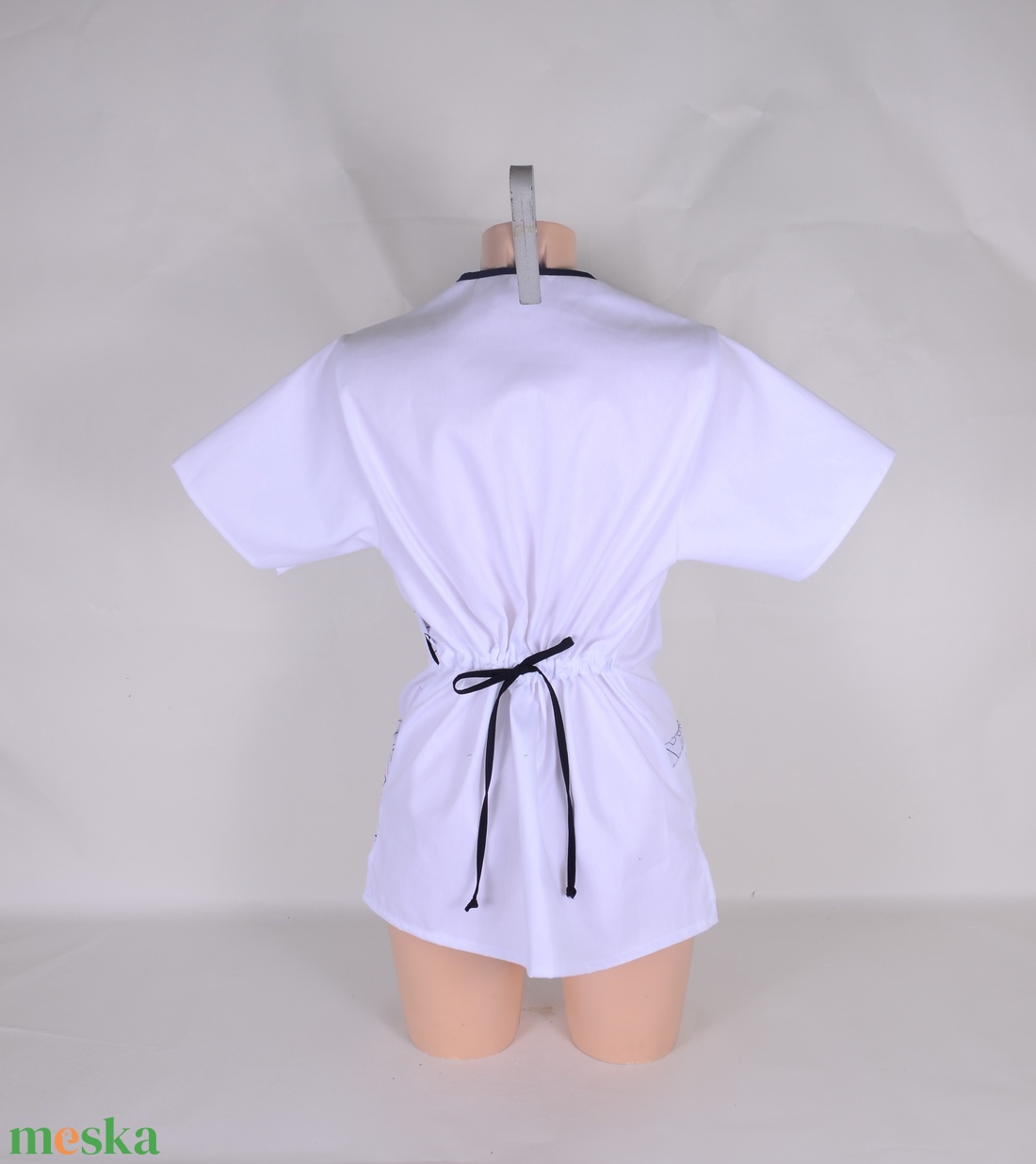 S szemüveg mintás tunika egészségügyi/óvónői/szépségipari munkaruha - ruha & divat - munkaruha - Meska.hu