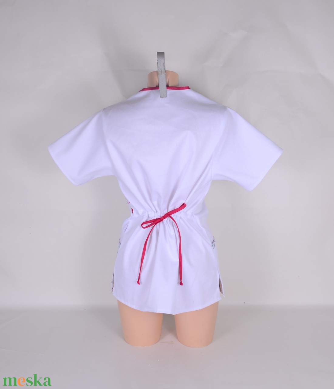 S szemüveg mintás tunika egészségügyi/óvónői/szépségipari munkaruha - ruha & divat - munkaruha - Meska.hu