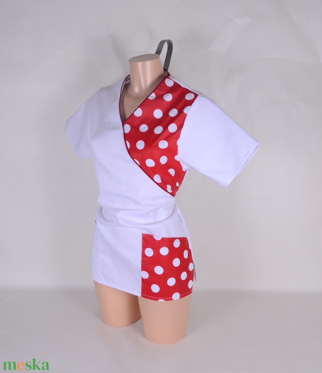 S csillagjegyek mintás tunika egészségügyi/óvónői/szépségipari munkaruha - ruha & divat - munkaruha - Meska.hu