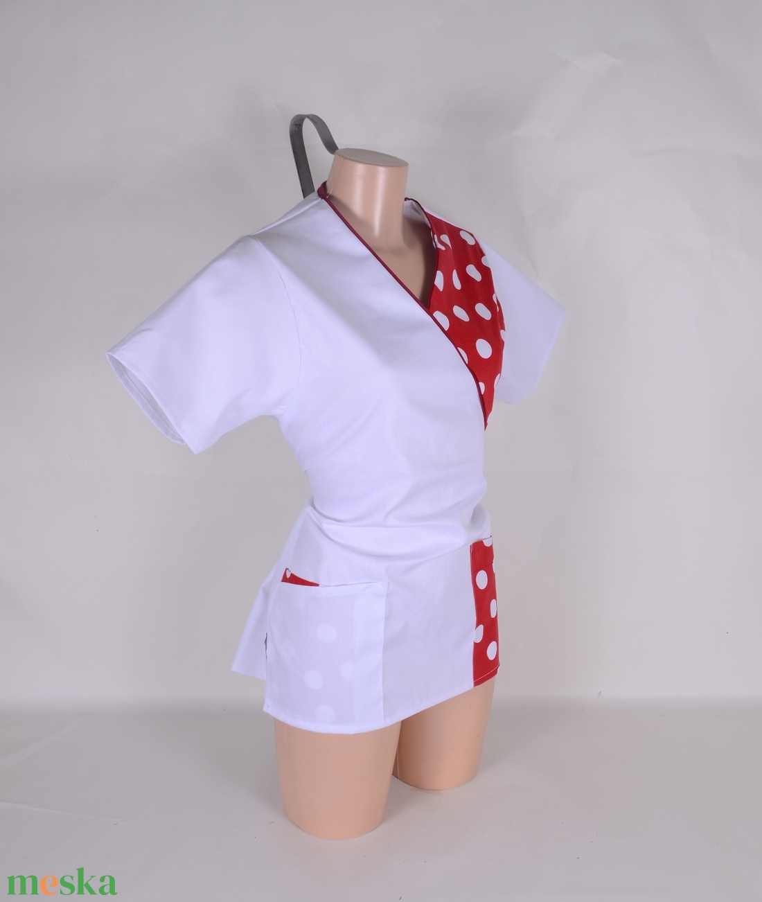 S csillagjegyek mintás tunika egészségügyi/óvónői/szépségipari munkaruha - ruha & divat - munkaruha - Meska.hu