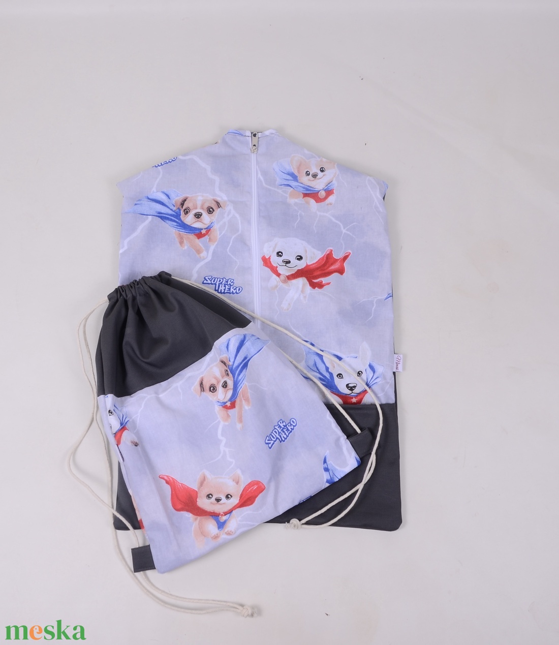 Hős kutyák Ovis zsák és hátizsák névhímzéssel is - játék & sport - ovis felszerelés - ovis szett - Meska.hu