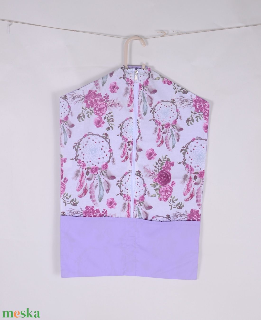 Álomfogó levendula Ovis ruhazsák  - játék & sport - ovis felszerelés - ovis zsák - Meska.hu