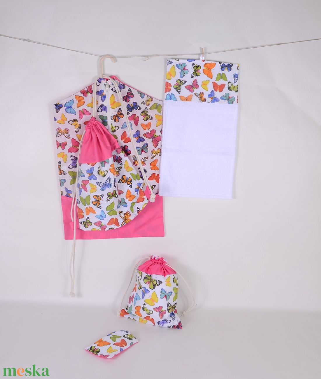 Pillangó Oviszsák szett - játék & sport - ovis felszerelés - ovis szett - Meska.hu