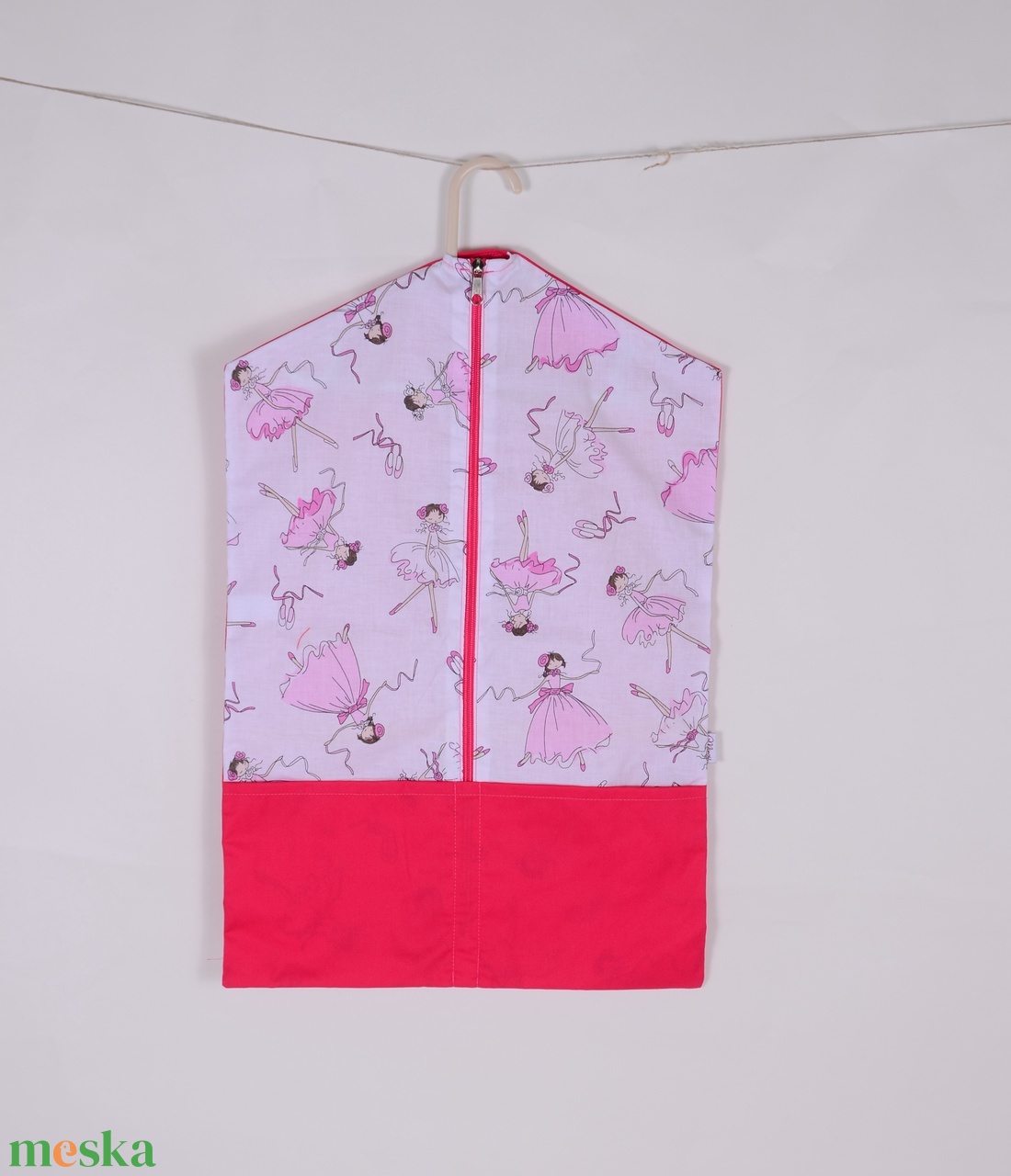 Pink balerina Ovis zsák szett - játék & sport - ovis felszerelés - ovis zsák - Meska.hu