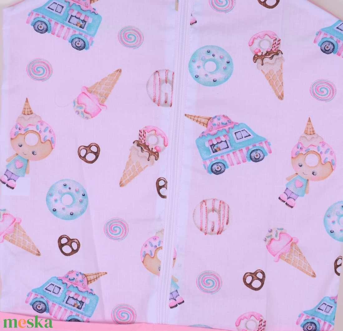 Fagyi rózsaszín Oviszsák és tornazsák szett - játék & sport - ovis felszerelés - ovis szett - Meska.hu