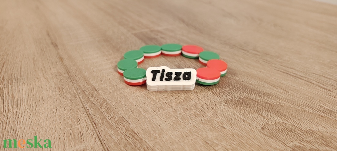 Tisza Nemzeti Karkötő  - ékszer - karkötő - gyöngyös karkötő - Meska.hu