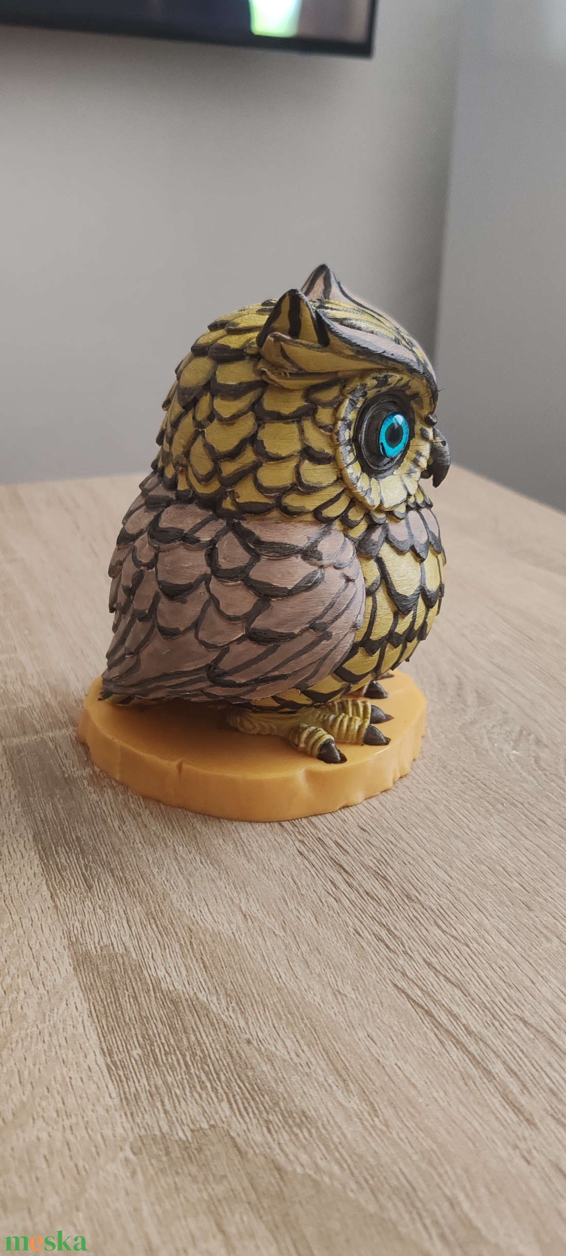 Harry Potter - Hedwig bagoly Festett - játék & sport - plüssállat & játékfigura - bagoly - Meska.hu