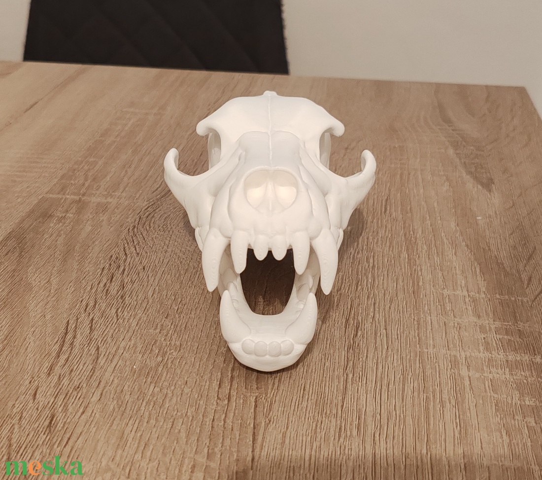 Farkas koponya 3D - játék & sport - plüssállat & játékfigura - plüss dínók - Meska.hu