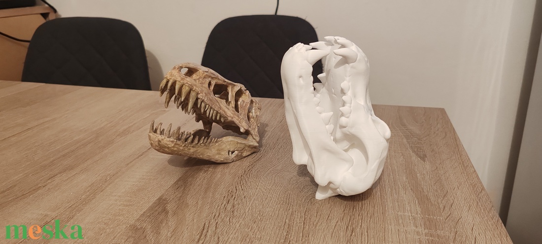 Farkas koponya 3D - játék & sport - plüssállat & játékfigura - plüss dínók - Meska.hu