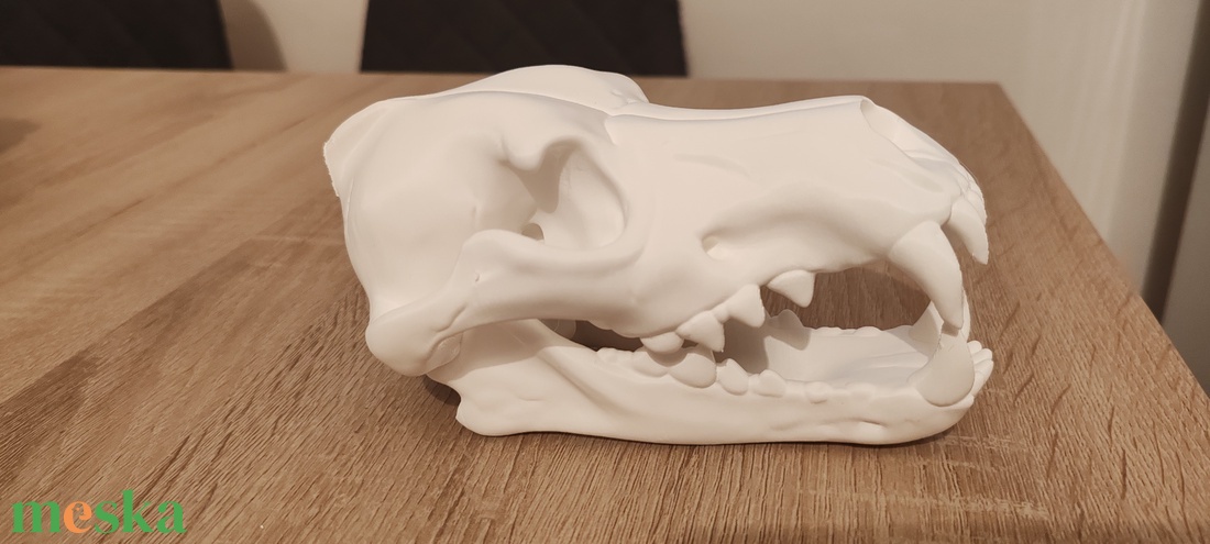 Farkas koponya 3D - játék & sport - plüssállat & játékfigura - plüss dínók - Meska.hu