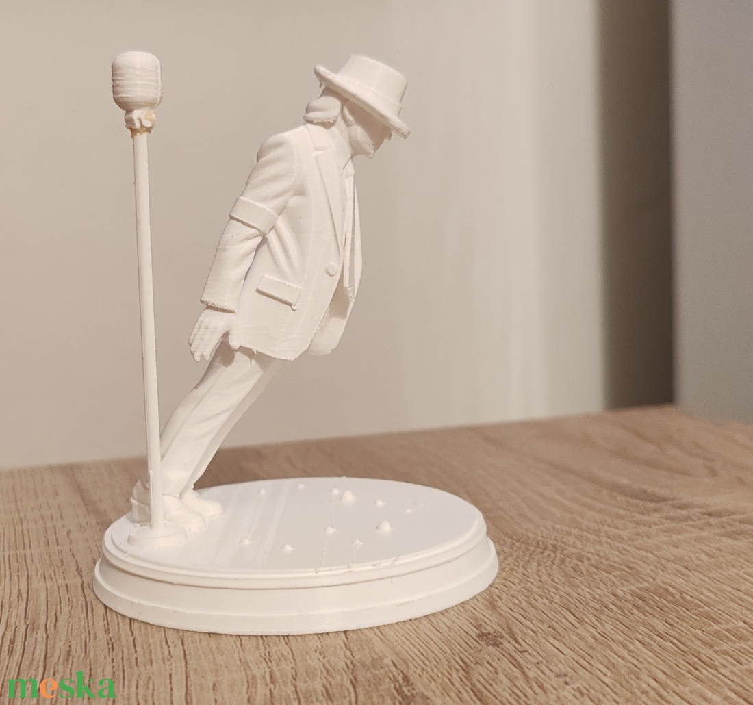 Michael Jackson 3D - kellékek & szerszámok - dekorációs kellékek - figurák - Meska.hu