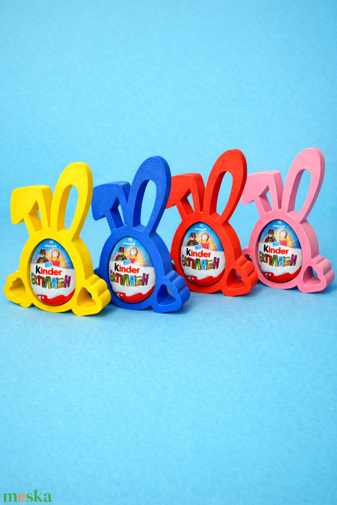 Húsvéti édesség tojástartó nyuszika - akár Ingyen - ünnepi díszek, dekorációk - húsvéti díszek és dekorációk - húsvéti tojástartó - Meska.hu