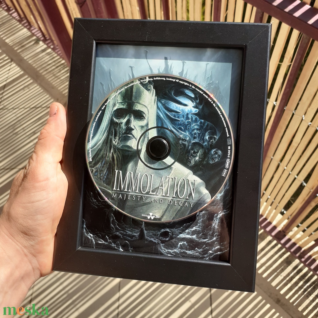 Immolation (metal témájú) CD fali dekor - otthon & életmód - dekoráció - kép & falikép - plakát - Meska.hu Immolation (metal témájú) CD fali dekor - otthon & életmód - dekoráció - kép & falikép - plakát - Meska.hu