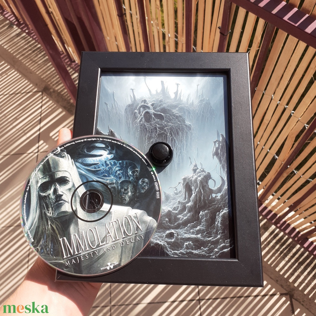 Immolation (metal témájú) CD fali dekor - otthon & életmód - dekoráció - kép & falikép - plakát - Meska.hu Immolation (metal témájú) CD fali dekor - otthon & életmód - dekoráció - kép & falikép - plakát - Meska.hu
