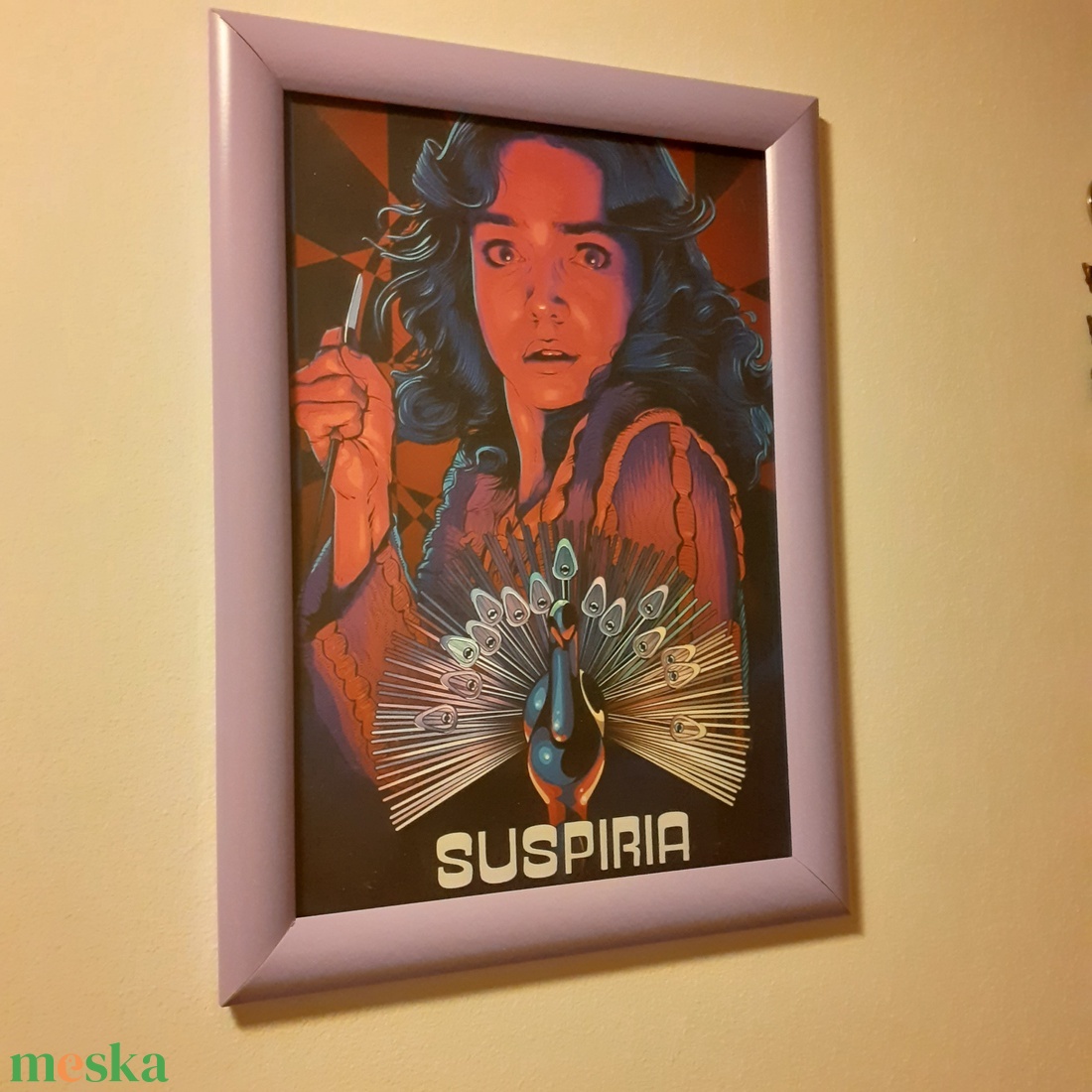 Suspiria falikép keretben - otthon & életmód - dekoráció - fali és függő dekoráció - falra akasztható dekor - Meska.hu Suspiria falikép keretben - otthon & életmód - dekoráció - fali és függő dekoráció - falra akasztható dekor - Meska.hu