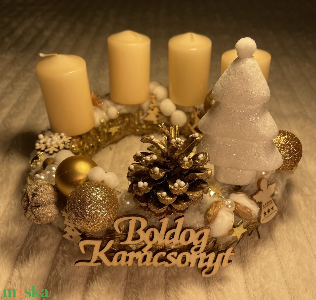 Karácsonyi, Adventi koszorú - karácsony - adventi díszek - adventi koszorú - Meska.hu Karácsonyi, Adventi koszorú - karácsony - adventi díszek - adventi koszorú - Meska.hu