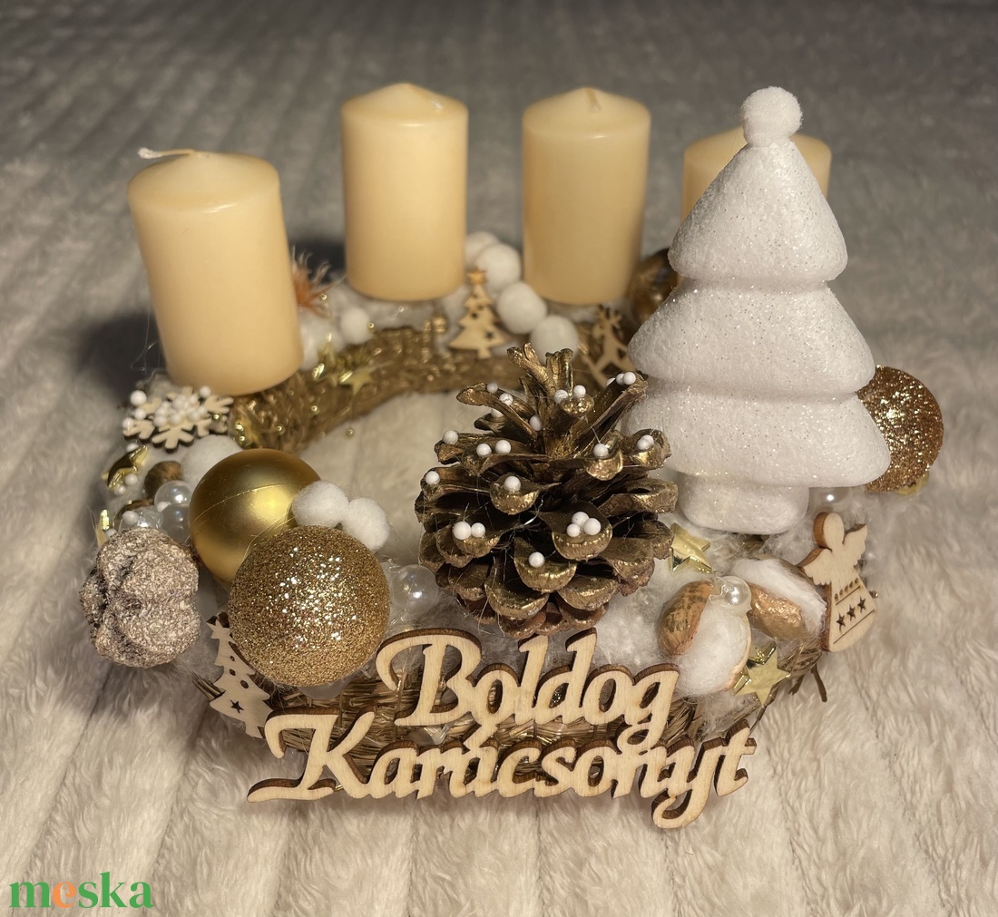 Karácsonyi, Adventi koszorú - karácsony - adventi díszek - adventi koszorú - Meska.hu Karácsonyi, Adventi koszorú - karácsony - adventi díszek - adventi koszorú - Meska.hu