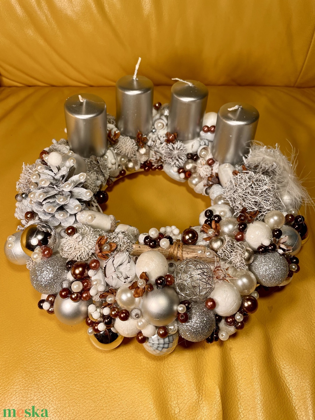 Adventi koszorú - karácsony - adventi díszek - adventi koszorú - Meska.hu Adventi koszorú - karácsony - adventi díszek - adventi koszorú - Meska.hu