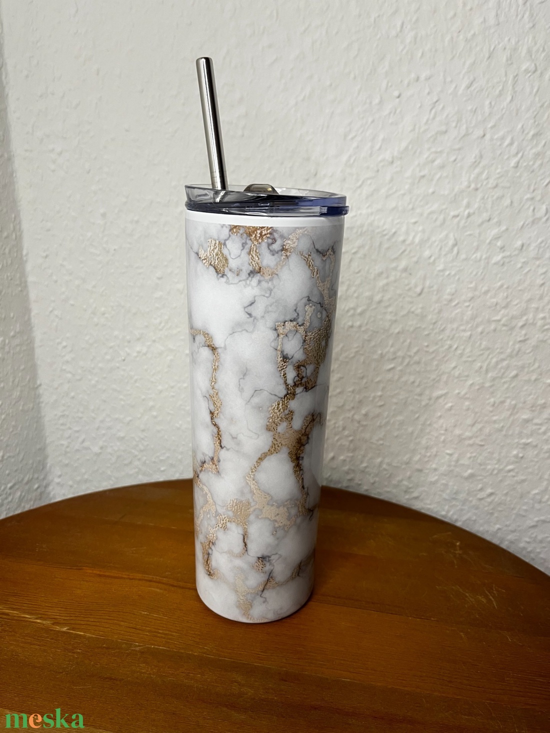 Skinny tumbler - szürke márvány 600 ml - otthon & életmód - konyhafelszerelés, tálalás - italos kellékek - kulacsok - Meska.hu Skinny tumbler - szürke márvány 600 ml - otthon & életmód - konyhafelszerelés, tálalás - italos kellékek - kulacsok - Meska.hu