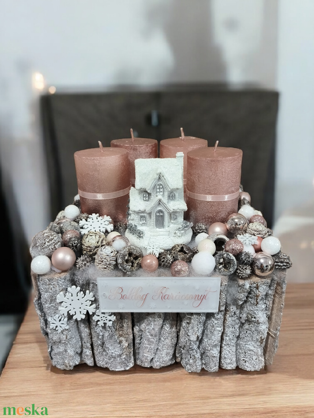 Mesebeli adventi dekoráció - karácsony - adventi díszek - adventi asztaldísz - Meska.hu