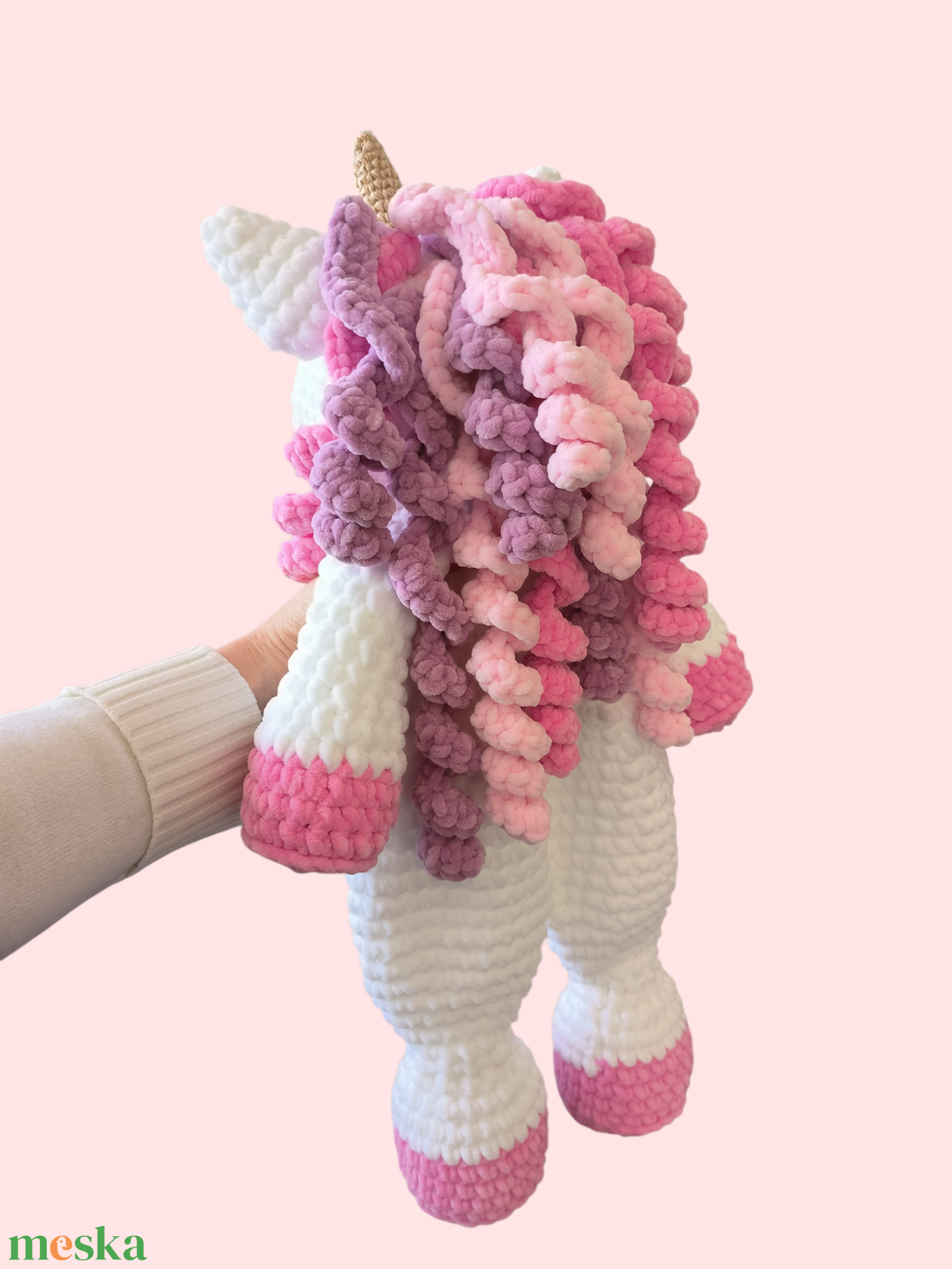 Unikornis szundipajti  - játék & sport - plüssállat & játékfigura - plüss mesefigurák - Meska.hu