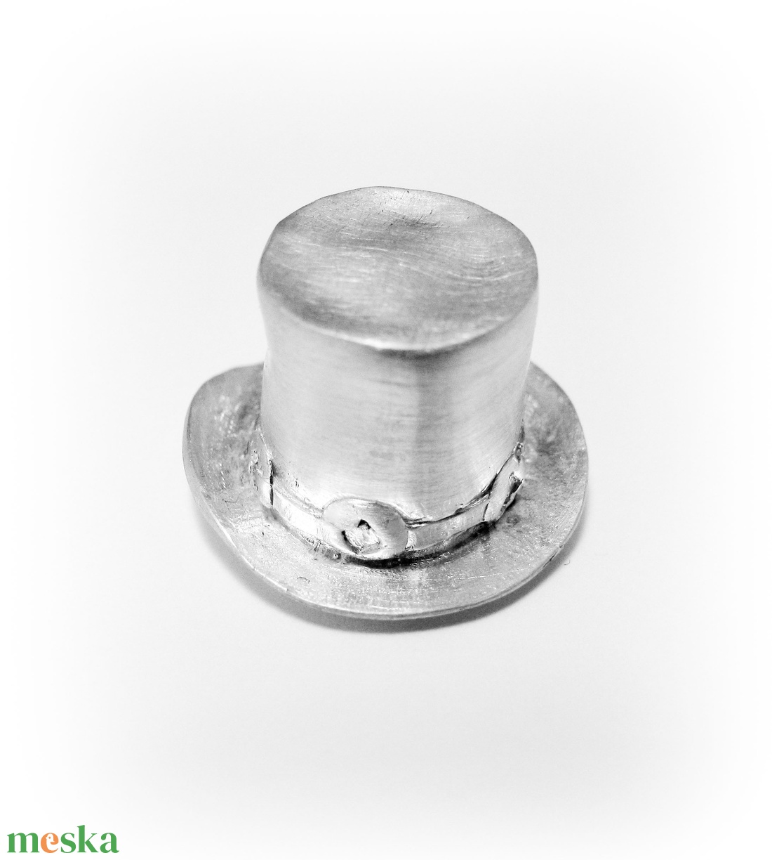 Ezüst Slash cilinder medál - ékszer - nyaklánc - medál - Meska.hu