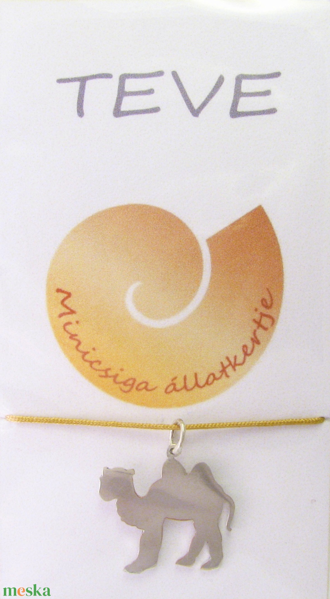 Ezüst/arany teve medál - Minicsiga állatkertje - ékszer - nyaklánc - medál - Meska.hu Ezüst/arany teve medál - Minicsiga állatkertje - ékszer - nyaklánc - medál - Meska.hu