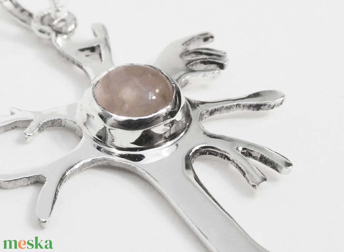 Neuron medál ásvánnyal - ékszer - nyaklánc - medál - Meska.hu