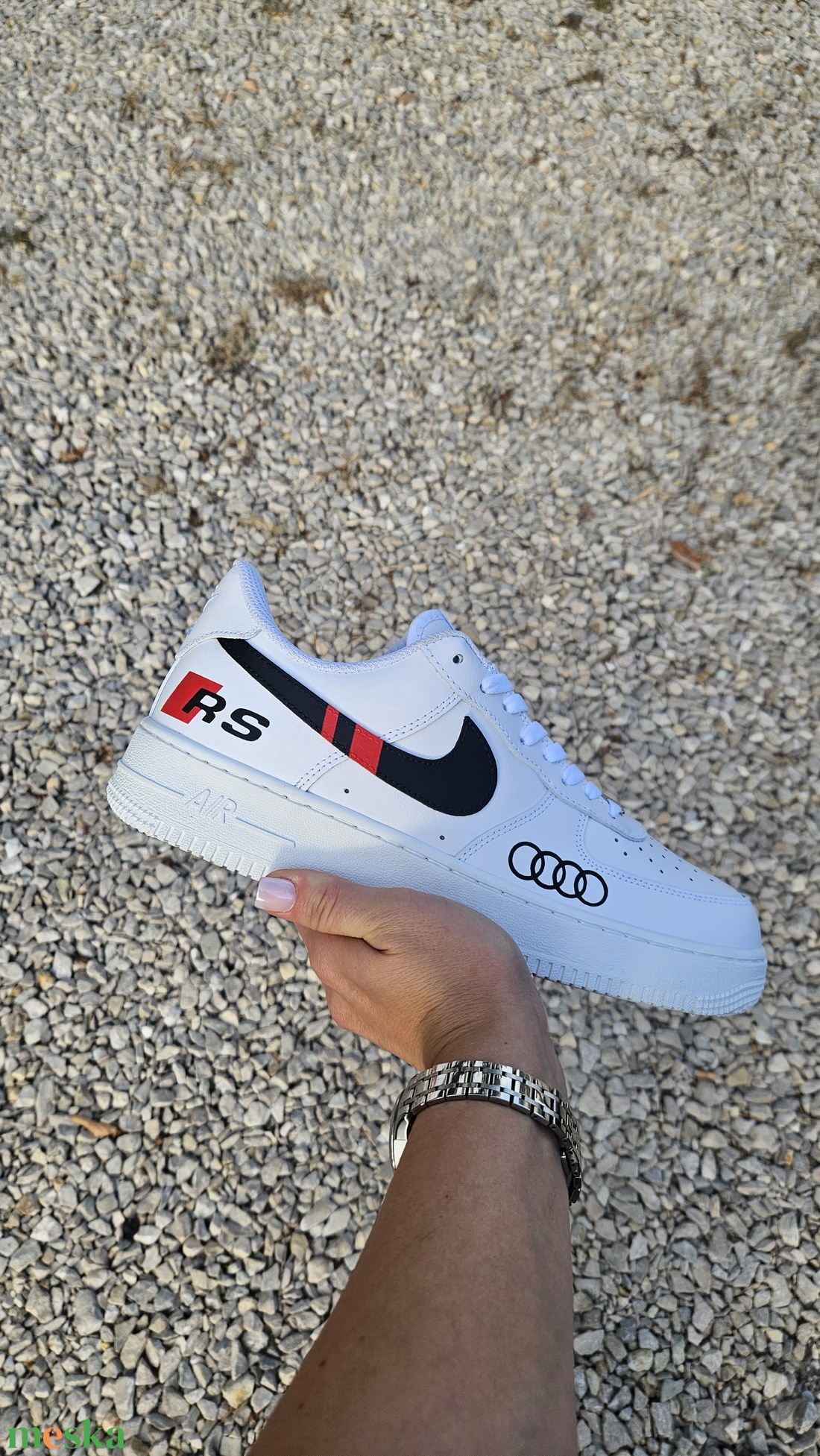 Custom Nike AF1 - Audi - ruha & divat - cipő & papucs - cipő, szandál - Meska.hu