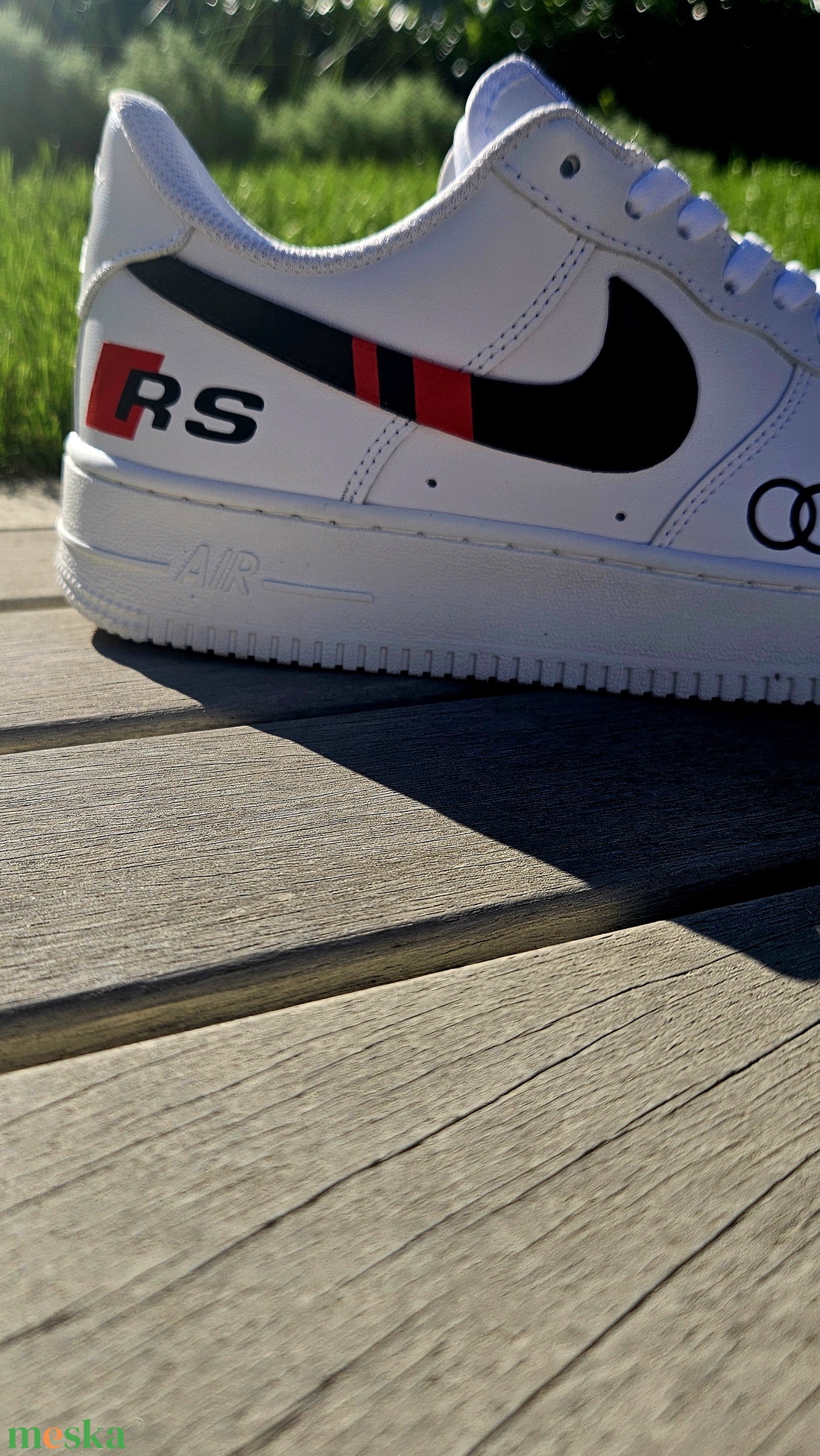 Custom Nike AF1 - Audi - ruha & divat - cipő & papucs - cipő, szandál - Meska.hu