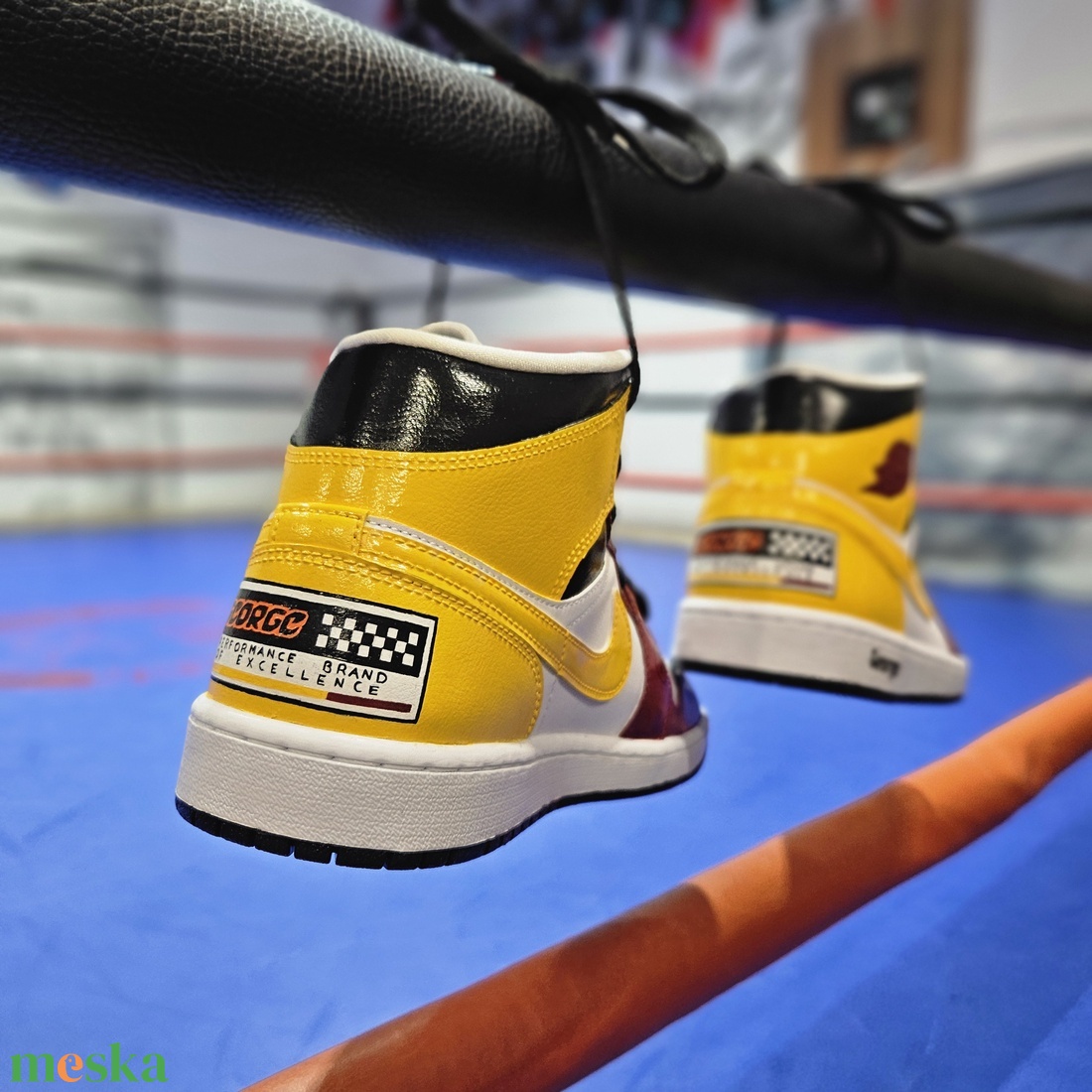 Custom Nike Air Jordan - George - ruha & divat - cipő & papucs - cipő, szandál - Meska.hu Custom Nike Air Jordan - George - ruha & divat - cipő & papucs - cipő, szandál - Meska.hu