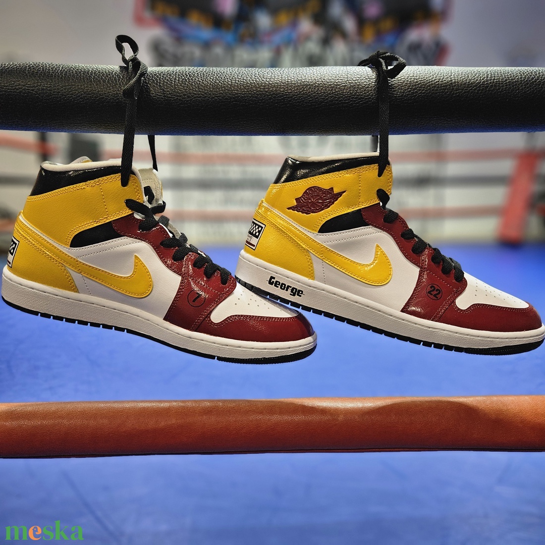 Custom Nike Air Jordan - George - ruha & divat - cipő & papucs - cipő, szandál - Meska.hu Custom Nike Air Jordan - George - ruha & divat - cipő & papucs - cipő, szandál - Meska.hu