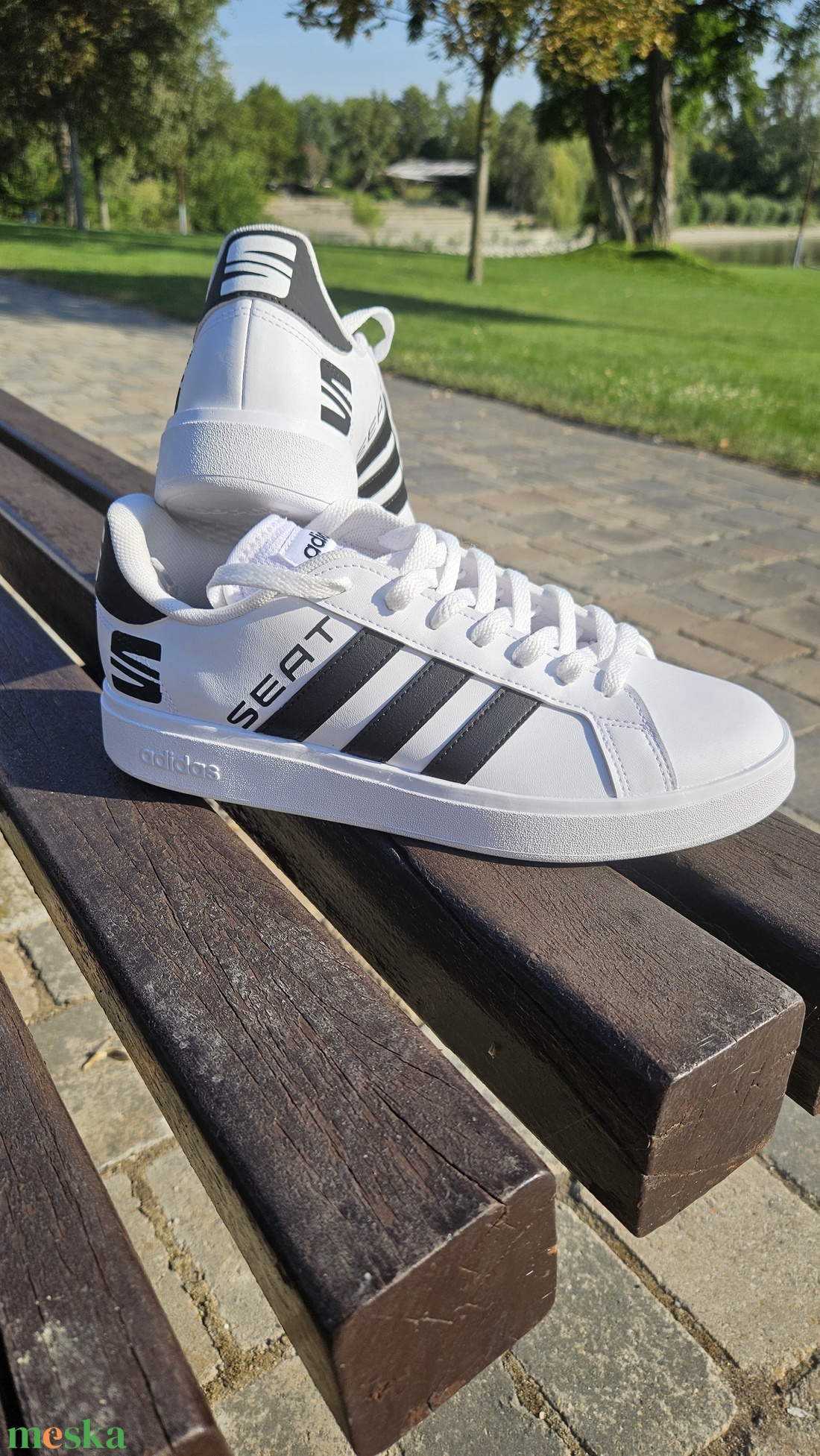 Custom Adidas Grand Court - SEAT - ruha & divat - cipő & papucs - cipő, szandál - Meska.hu Custom Adidas Grand Court - SEAT - ruha & divat - cipő & papucs - cipő, szandál - Meska.hu