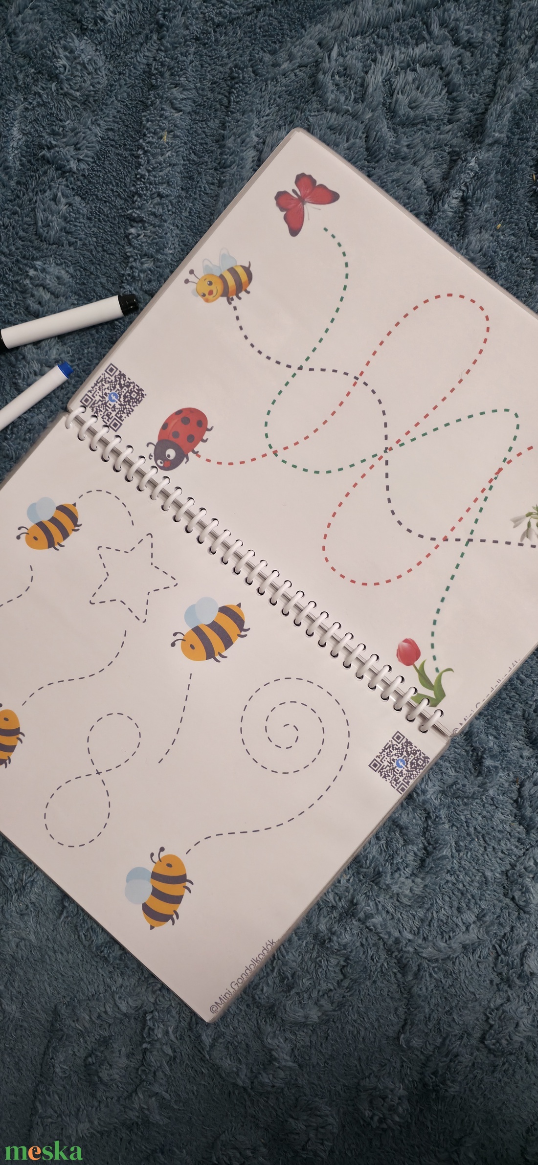 Interaktív fejlesztő füzet  - játék & sport - készségfejlesztő és logikai játék - logikai játékok - Meska.hu