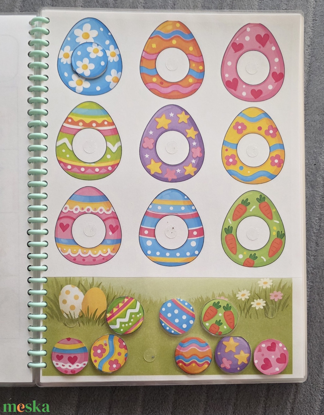 Húsvéti aktív fejlesztő füzet  - játék & sport - készségfejlesztő és logikai játék - logikai játékok - Meska.hu