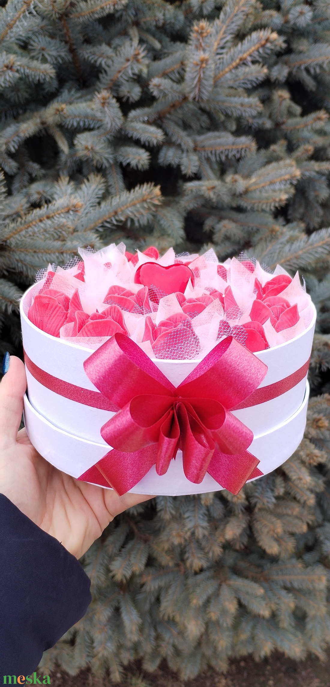 Illatviasz virág box - otthon & életmód - gyertya, illat, aroma - illatviasz - Meska.hu