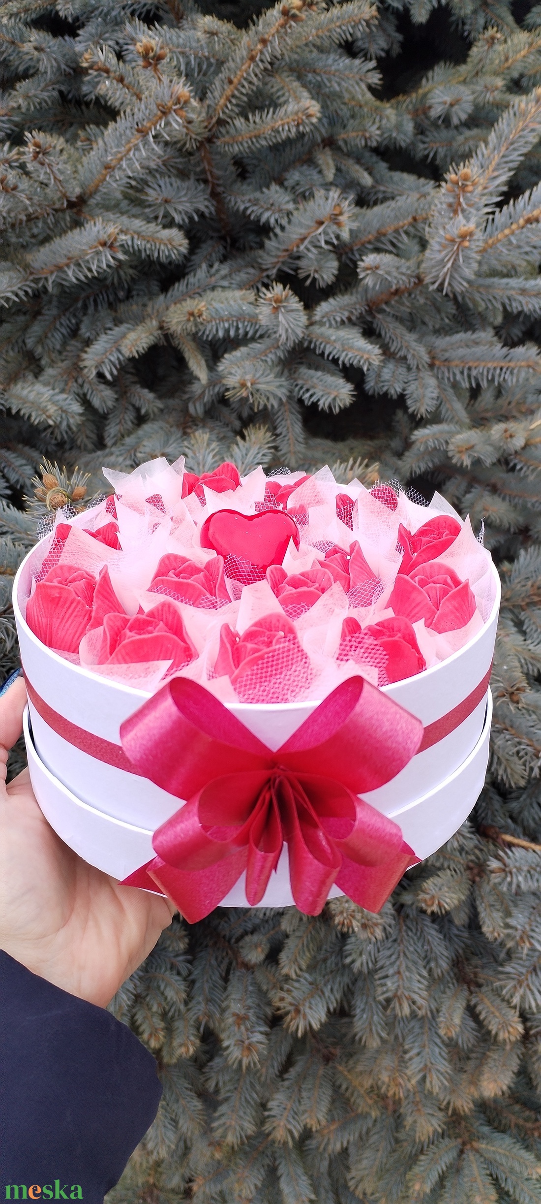 Illatviasz virág box - otthon & életmód - gyertya, illat, aroma - illatviasz - Meska.hu