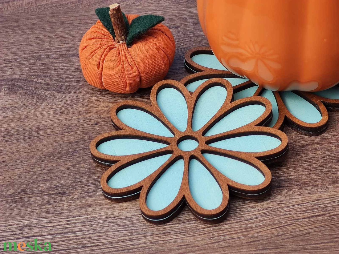 Fa poháralátét szett (6db), virágmintával , tartóval - otthon & életmód - konyhafelszerelés, tálalás - tálalás - tányér- és poháralátét - Meska.hu Fa poháralátét szett (6db), virágmintával , tartóval - otthon & életmód - konyhafelszerelés, tálalás - tálalás - tányér- és poháralátét - Meska.hu