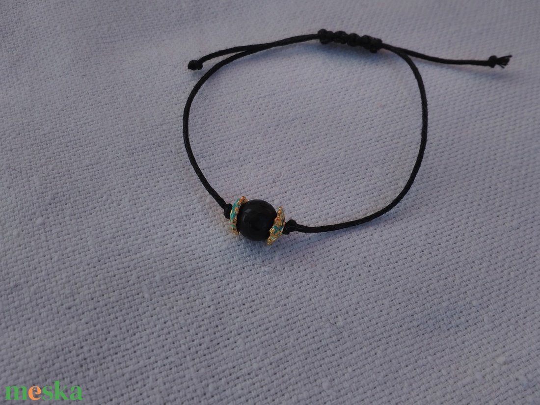 OM MANI PADME HUM minimál UNISEX karkötő - ékszer - karkötő - bogyós karkötő - Meska.hu OM MANI PADME HUM minimál UNISEX karkötő - ékszer - karkötő - bogyós karkötő - Meska.hu