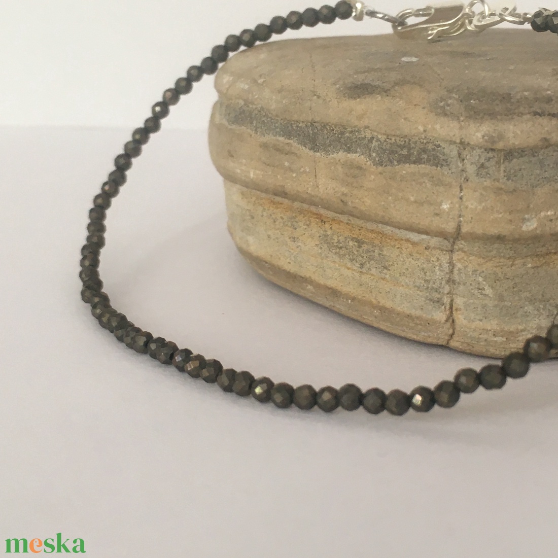  TÜDŐvédő Pirit karkötő - ékszer - karkötő - bogyós karkötő - Meska.hu
