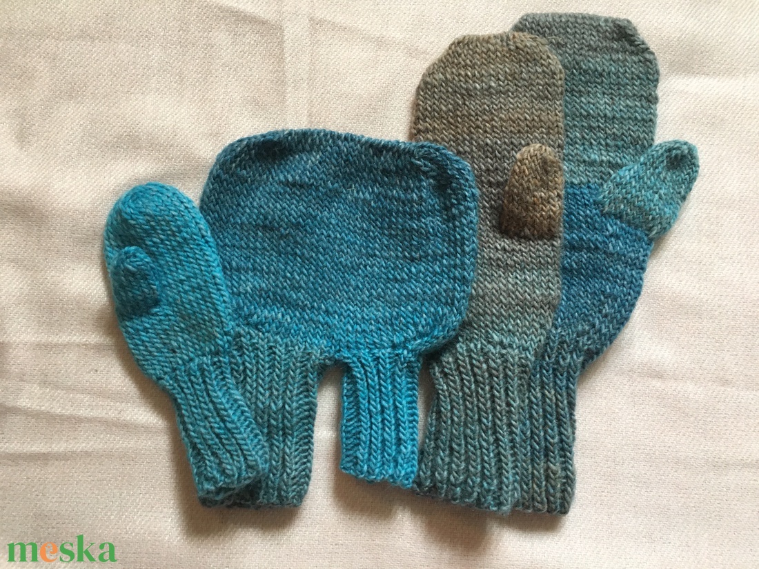 Családi páros kesztyű - ruha & divat - páros szett - női-férfi páros szett - Meska.hu