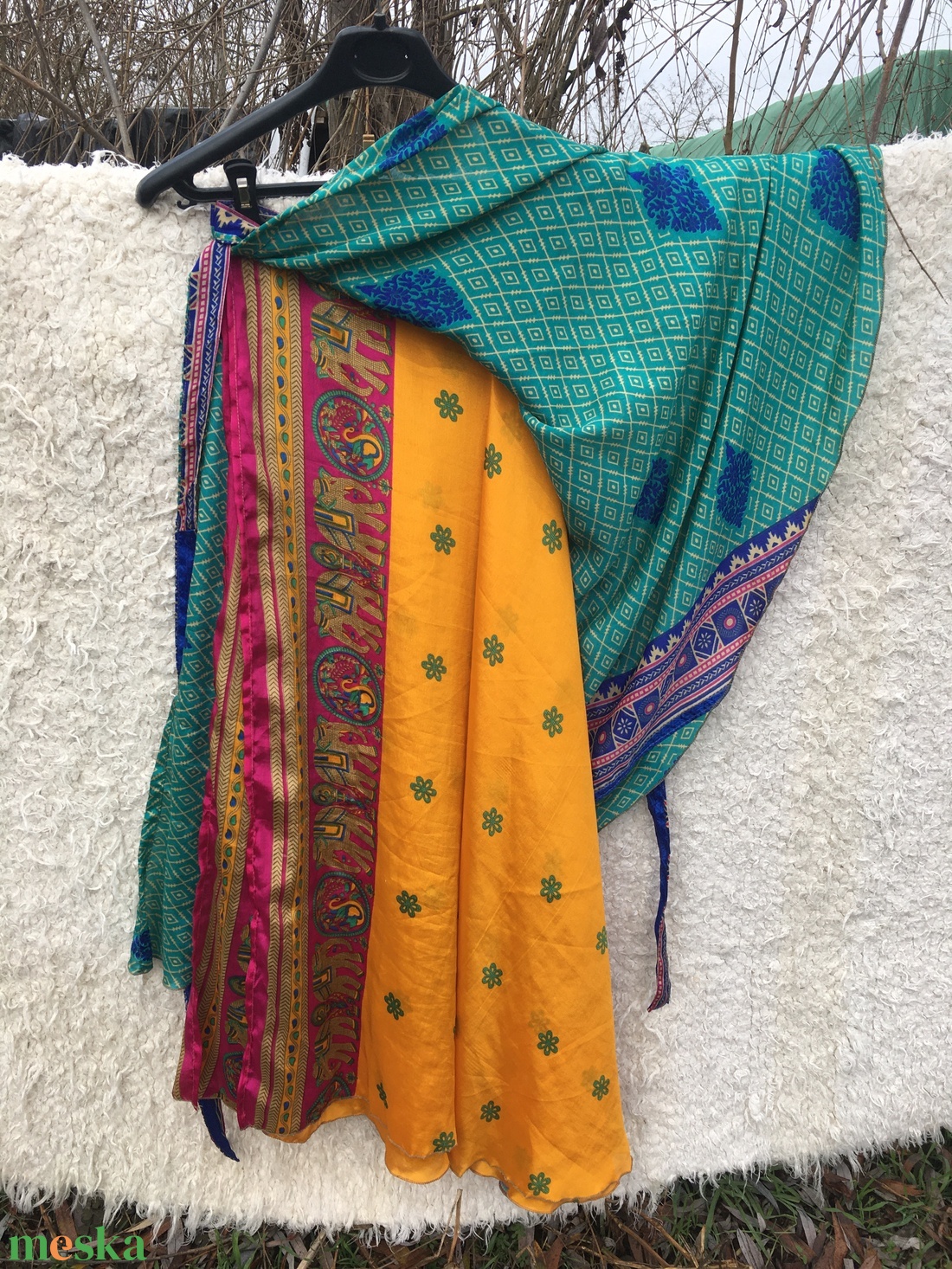 Elefántos - lapszoknya 2in1 - ruha & divat - női ruha - szoknya - Meska.hu