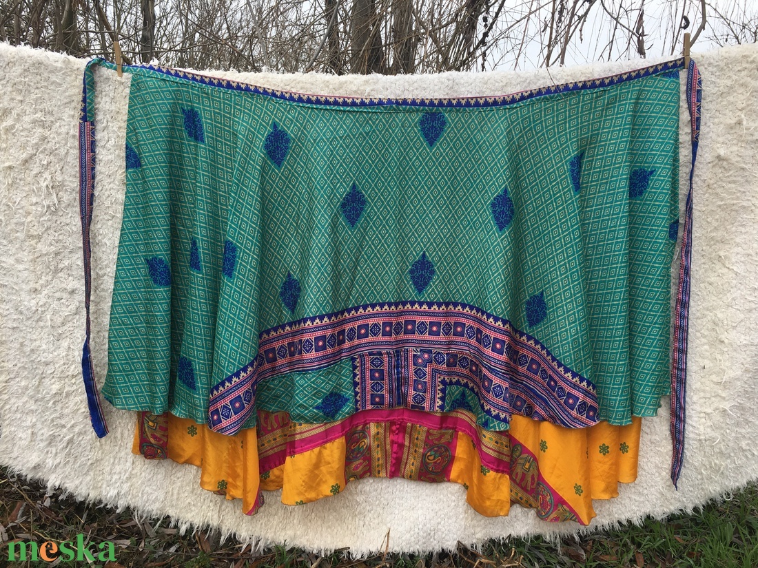 Elefántos - lapszoknya 2in1 - ruha & divat - női ruha - szoknya - Meska.hu