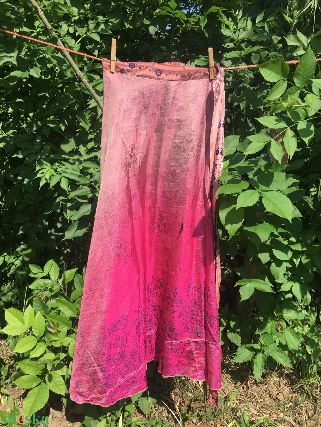 HAVASSZÉPE- 2in1 szári lapszoknya  - ruha & divat - női ruha - szoknya - Meska.hu