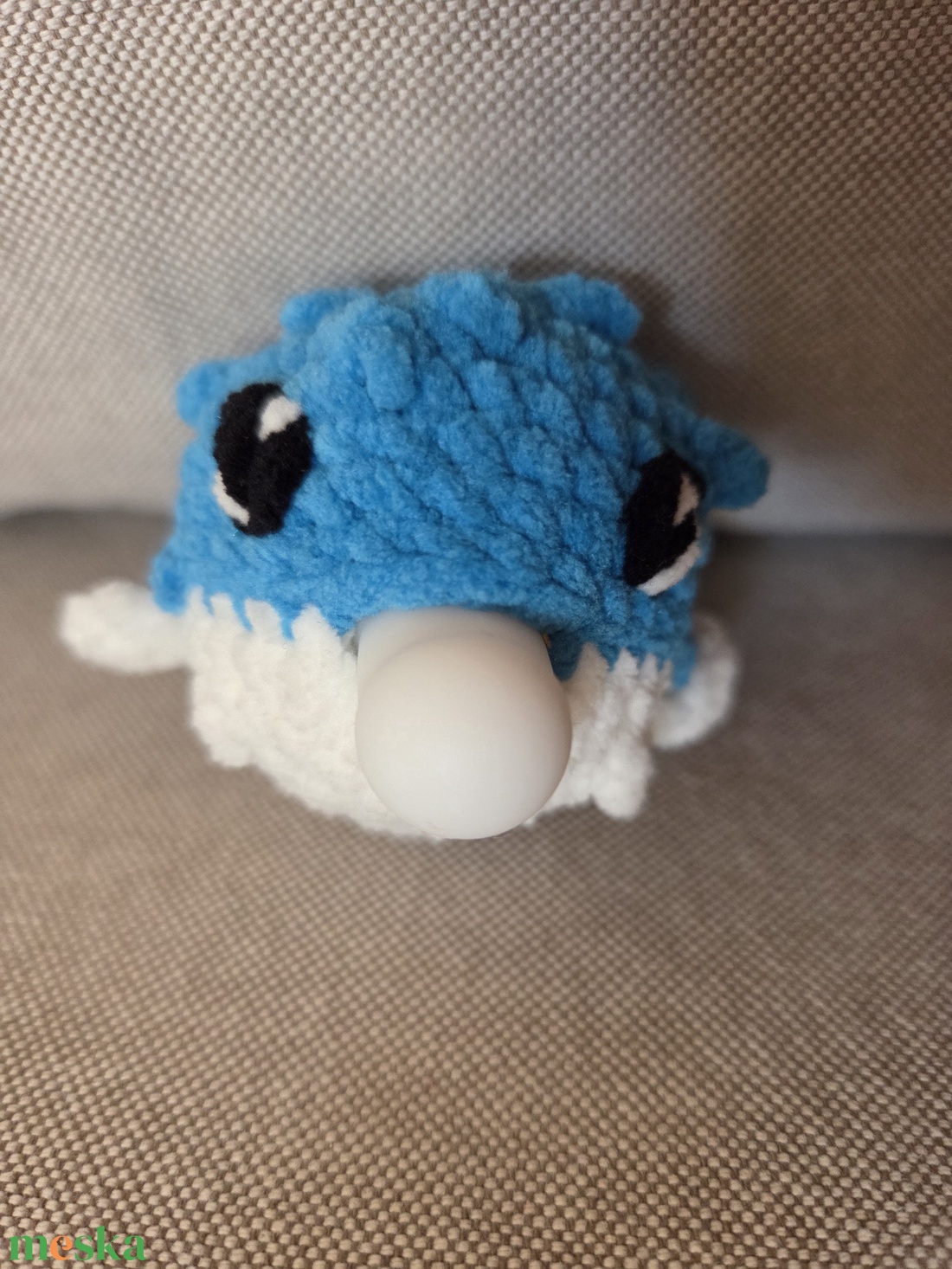 Buborékfújó gömbhal - játék & sport - plüssállat & játékfigura - hal - Meska.hu