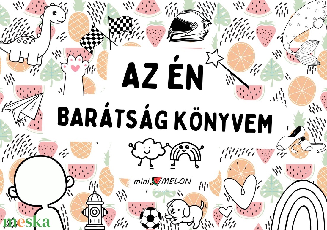 Az Én Barátságkönyvem - könyv & zene - könyv - Meska.hu